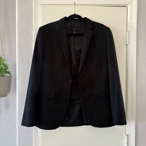 Mens H&M Black Blazer Size 40R